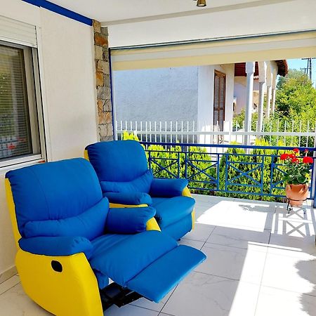 Villa Blue House Nea Kallikrateia 외부 사진